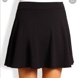NWT Splendid | Black Circle Jersey Mini Skirt